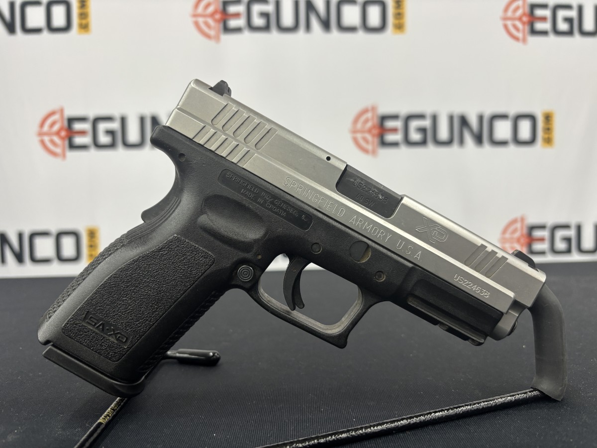 SPRINGFIELD ARMORY XD 40 S&W STAINLESS 12RD USED 3 SPRINGFIELD ARMORY XD 40 S&W STAINLESS 12RD USED