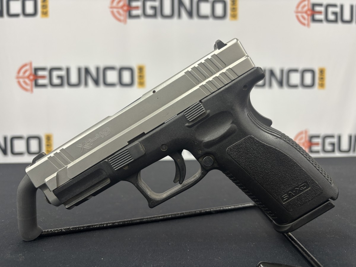 SPRINGFIELD ARMORY XD 40 S&W STAINLESS 12RD USED 4 SPRINGFIELD ARMORY XD 40 S&W STAINLESS 12RD USED - Image 2