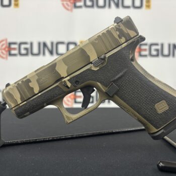 Alternative view of GLOCK 43X CAMO 9MM USED