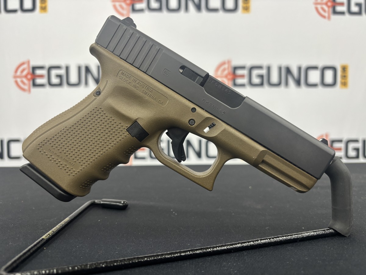 GLOCK 19 GEN4 FDE 9MM DISCONTINUED G4 USED 3 GLOCK 19 GEN4 FDE 9MM DISCONTINUED G4 USED