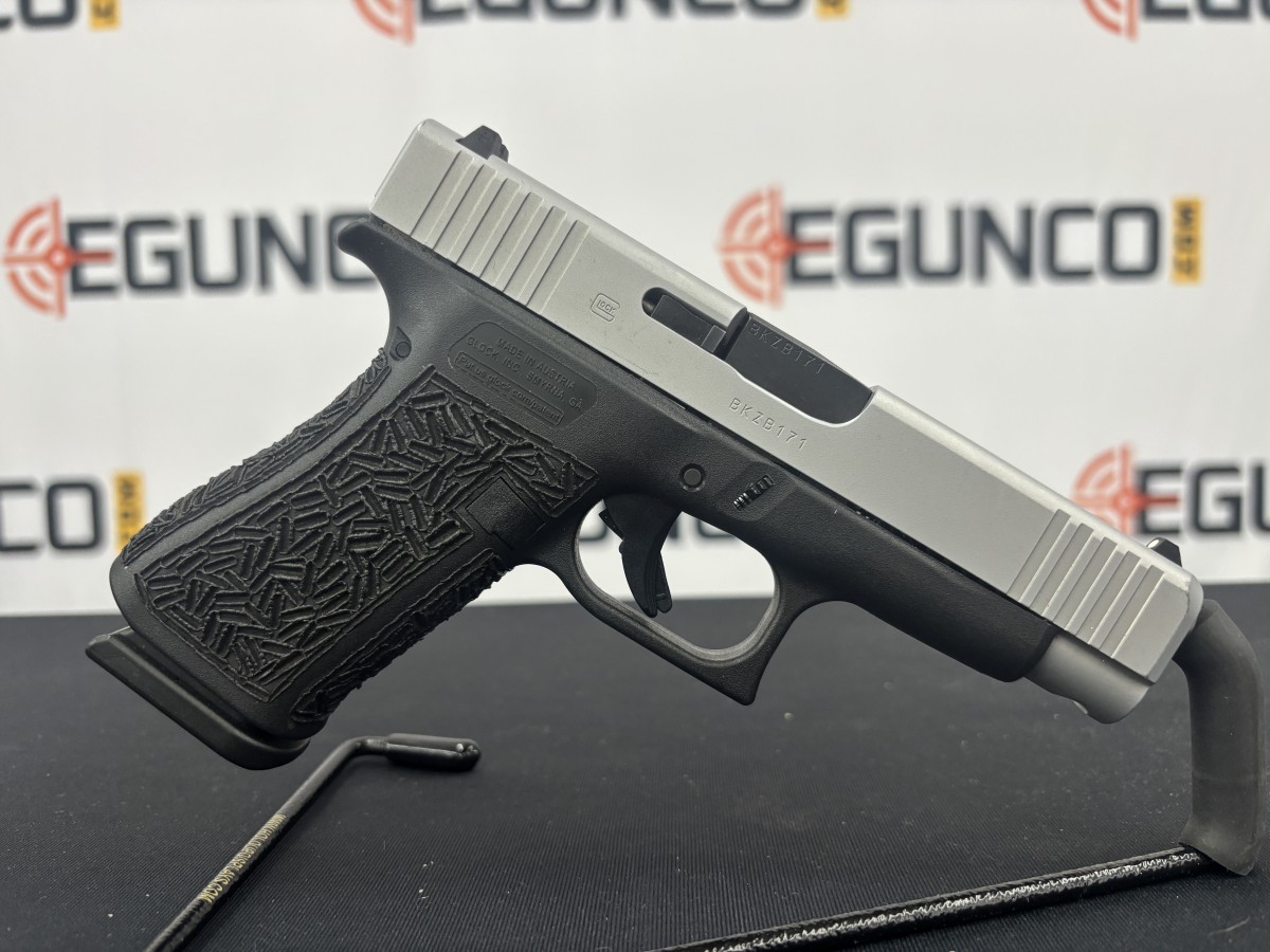 GLOCK 48 SILVER 9MM 10RD USED 3 GLOCK 48 SILVER 9MM 10RD USED