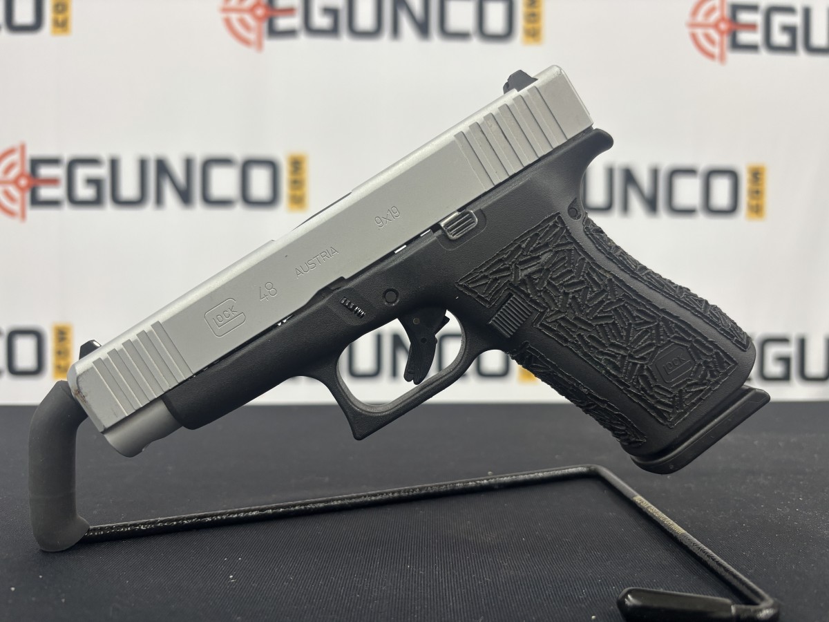 GLOCK 48 SILVER 9MM 10RD USED 4 GLOCK 48 SILVER 9MM 10RD USED - Image 2