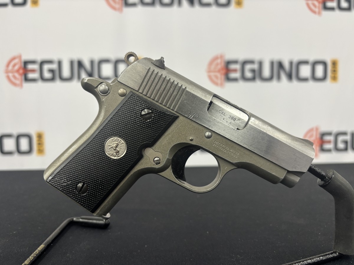 COLT MUSTANG POCKETLITE SS 380ACP USED 3 COLT MUSTANG POCKETLITE SS 380ACP USED
