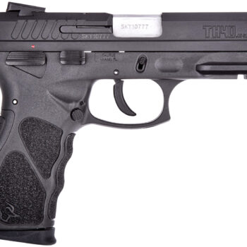Taurus 1TH40041 TH  Full Size 40 S&W 15+1 4.27" Matte Stainless Steel Barrel, Matte Black Serrated Slide, Black Polymer Frame w/Picatinny Rail, Black Finger Grooved Polymer Grip Right Hand