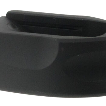 Samson 040603201 Magazine Extension  made of 6061-T6 Aluminum with Hardcoat Anodized Black Finish for 9mm Luger S&W M&P Shield, M&P Shield M2.0 7 & 8 Round Mags (Adds 1rd)