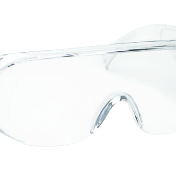 Walker's GWPFCSGLCLR Sport Glasses Full Coverage Adult Clear Lens Polycarbonate Clear Frame