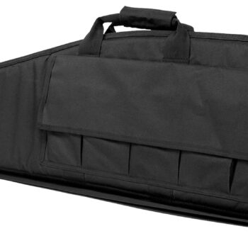 NcStar CV290740 VISM Rifle Case Black PVC Nylon w/ Foam Padding Double Zippers Carry Handle & ID Holder