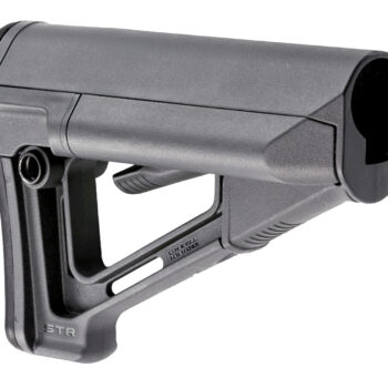 Magpul MAG470-GRY STR Carbine Stock Stealth Gray Synthetic for AR-15, M16, M4 with Mil-Spec Tube (Tube Not Included)