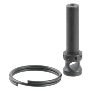 TacFire MAR090R Takedown Pin Rear Black Steel AR-15