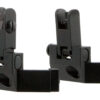 TacFire IS003 45 Degree Flip Up Iron Sight/Springloaded Black Anodized Front and Rear for AR-Platform 1 104786