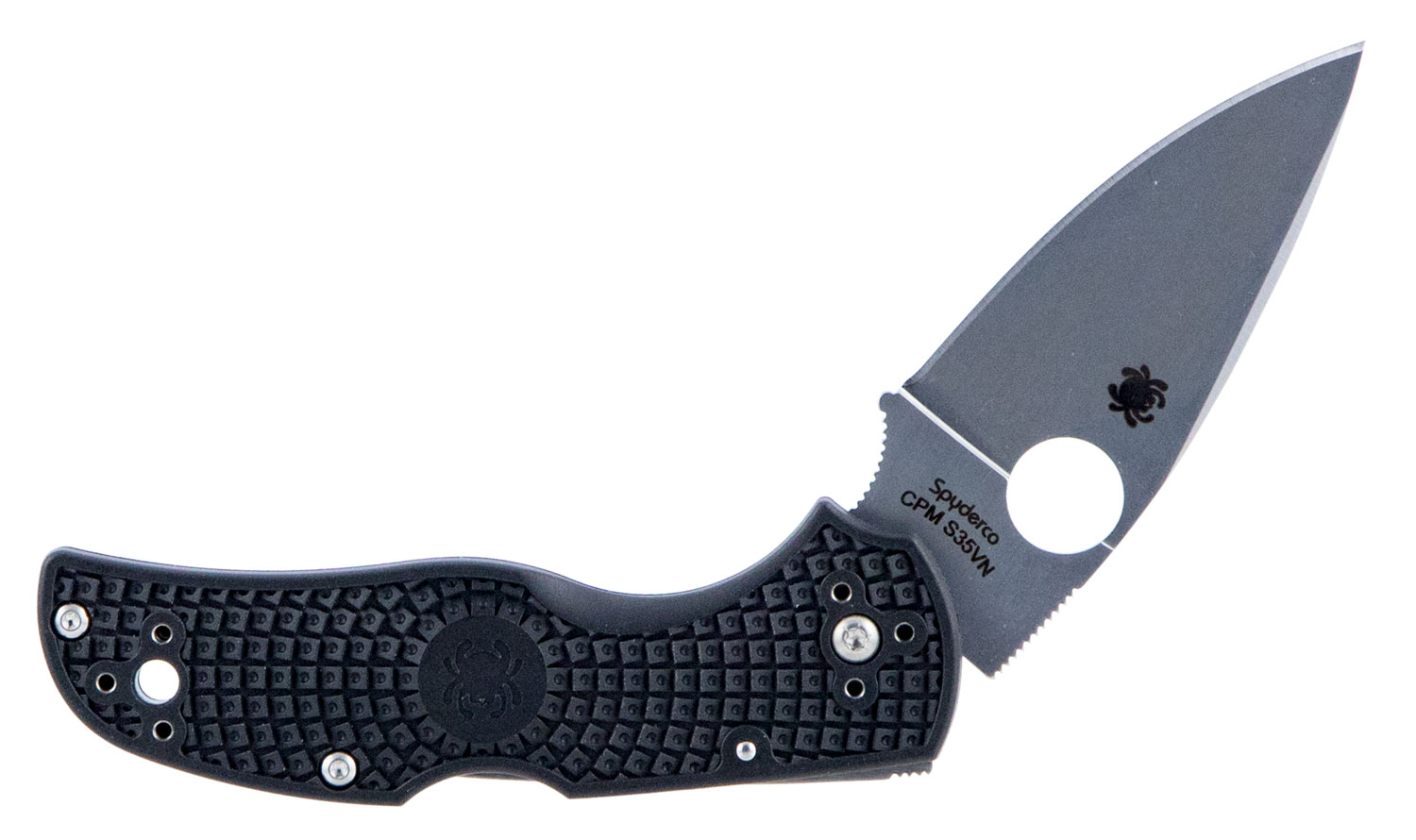 Spyderco C41PBK5 Native 5 Lightweight 2.95" Folding Spear Point Plain CPM S35VN SS Blade Black Bi-Directional Texturing FRN Handle Includes Pocket Clip 3 Spyderco C41PBK5 Native 5 Lightweight 2.95" Folding Spear Point Plain CPM S35VN SS Blade Black Bi-Directional Texturing FRN Handle Includes Pocket Clip