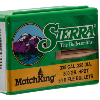 Sierra 9300T MatchKing  338Cal 300gr Hollow Point Boat Tail 50/Box