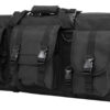 NcStar CVCPD2962B28 VISM Deluxe SubGun Case 28" Black PVC Fabric w/ Exterior Pockets Zippers & Padding for 2 AR or AK Pistols 2 107877 1