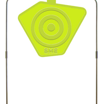 SME 80SHGNG Self-Healing Gong Pistol/Rifle Polymer Green Gong Illustration