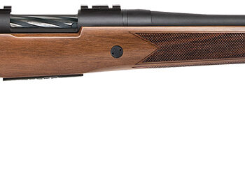 Mossberg 28026 Patriot  Full Size 6.5 Creedmoor 5+1 22" Matte Blued Fluted Barrel, Drilled & Tapped Matte Blued Stainless Steel Receiver, Fixed Walnut Stock, Right Hand