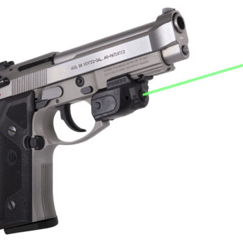 LaserMax GSLTNG Green Lightning Rail with GripSense  Black