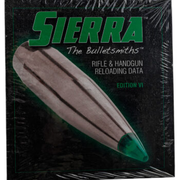 Sierra 0600 Reloading Manual  Rifle/Handgun/Shotgun 6th Edition