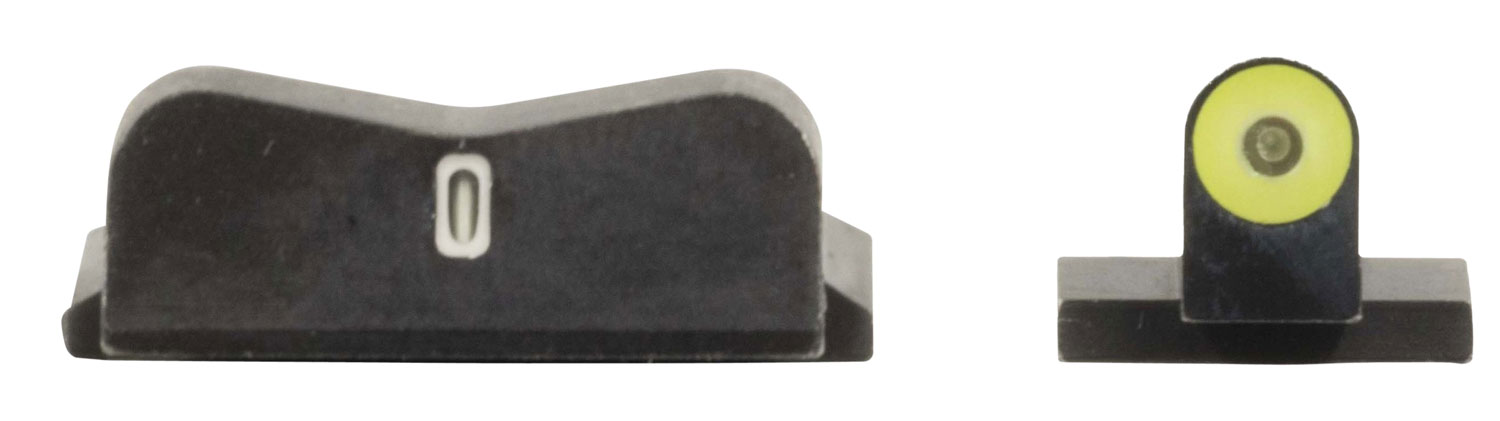XS Sights SW0030S5Y DXT2 Big Dot Night Sights- Smith and Wesson Black | Green Tritium Yellow Outline Front Sight Green Tritium White Outline Bar Rear Sight 3 XS Sights SW0030S5Y DXT2 Big Dot Night Sights- Smith and Wesson Black | Green Tritium Yellow Outline Front Sight Green Tritium White Outline Bar Rear Sight