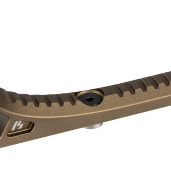 Strike LINKCFGFDE Link Curved ForeGrip AR-Platform Flat Dark Earth Aluminum