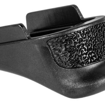 Pearce Grip PG365 Grip Extension  made of Polymer with Texture Black Finish & 5/8" Gripping Surface for Sig P365 with 10rd Mags