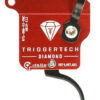 TriggerTech R7LSRB02TNC Diamond Without Bolt Release Curved Trigger Single-Stage Fits Remington 700 Left Hand 2 115475