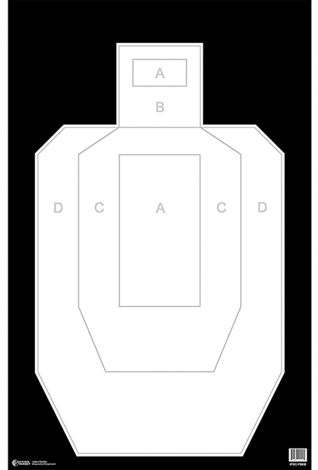 Action Target IPSCPBKB100 High Visibility IPSC/USPSA Silhouette Heavy Paper Hanging High Visibility 100 Per Box 3 Action Target IPSCPBKB100 High Visibility IPSC/USPSA Silhouette Heavy Paper Hanging High Visibility 100 Per Box