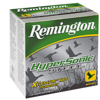 Remington Ammunition 26825 HyperSonic Steel 20Gauge 3" 7/8oz 4Shot 25 Per Box/10 Case