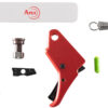 Apex Tactical 100056 Action Enhancement Trigger & Duty/Carry Kit 9mm Luger/40 S&W Red Drop-In Fits S&W M&P Shield 2 117793