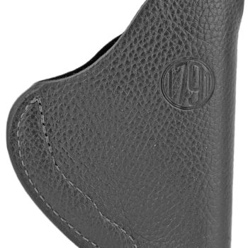 1791 Gunleather SCH2NSBL SCH  IWB Size 02 Night Sky Black Leather Belt Clip Fits Ruger LC9/S&W J Frame/Colt Cobra Left Hand