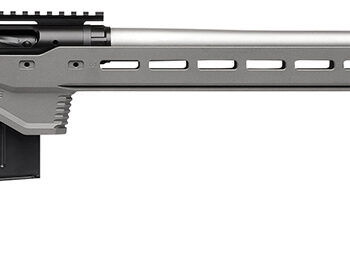 Savage Arms 57557 110 Elite Precision 6.5 Creedmoor 10+1 26" Matte Stainless, Matte Black Rec, Gray Cerakote Adjustable MDT ACC Aluminum Chassis Stock