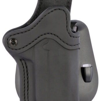 1791 Gunleather ORPDH1SBLR BH1 Optic Ready OWB 01 Stealth Black Leather Paddle Fits 4-5" 1911