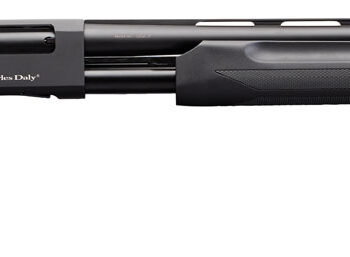 Charles Daly 930223 301 Full Size 20 Gauge Pump 3" 4+1 26" Blued Vent Rib Barrel, Black Anodized Aluminum Grooved Receiver, Fixed Black Synthetic Stock, Right Hand