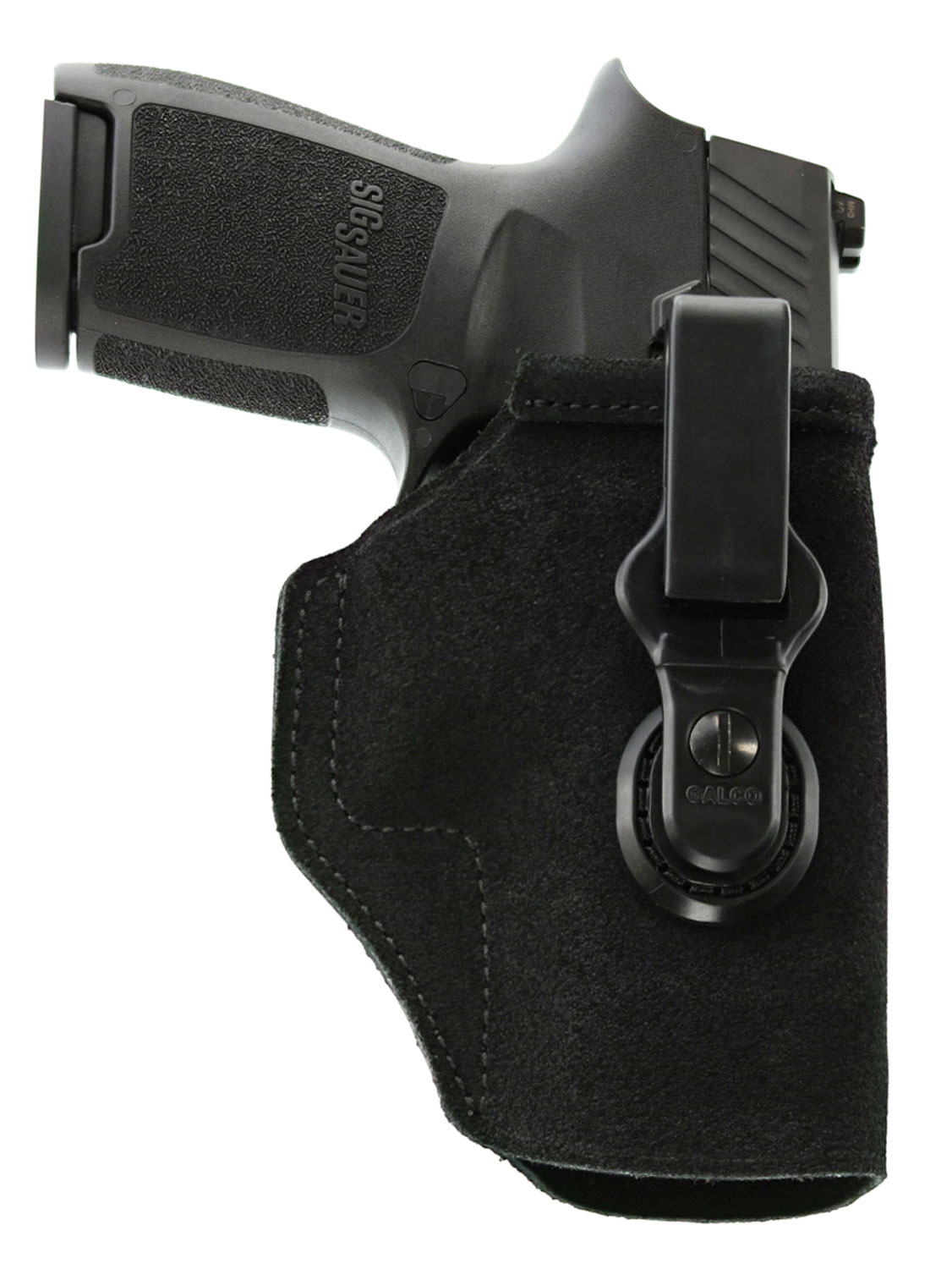 Galco TUC664B Tuck-N-Go 2.0 IWB Black Leather UniClip/Stealth Clip Fits Sig P938 Ambidextrous 3 Galco TUC664B Tuck-N-Go 2.0 IWB Black Leather UniClip/Stealth Clip Fits Sig P938 Ambidextrous