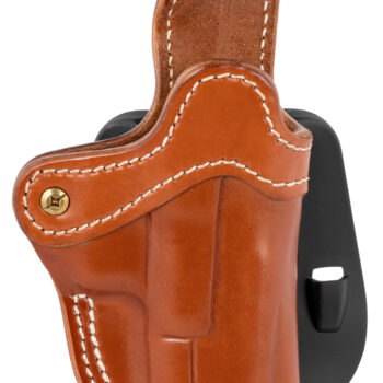 1791 Gunleather ORPDH21CBRR BH2.1 Optic Ready OWB Size 2.1 Classic Brown Leather Paddle Compatible w/Glock 17/S&W M&P Shield/Springfield XD Right Hand