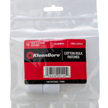 KleenBore P200 Super Shooter  .17/ .177/ .200/ .204 Cal Small Bore Rifle 100% Cotton Flannel 100 Per Pack