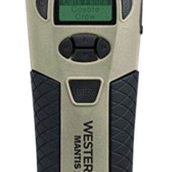 Western Rivers WRC-GC25-PDT Mantis 25 Electronic Call Multiple Sounds Attracts Predators Brown Plastic