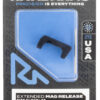 Rival Arms RA72S001A Magazine Release Sig P320 Extended Hard Black Anodized Aluminum 1 124557