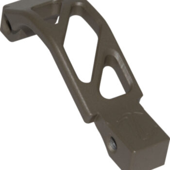 Timber Creek Outdoors AROTGFDE AR Oversized Trigger Guard Drop-In Flat Dark Earth Cerakote Aluminum For AR-Platform