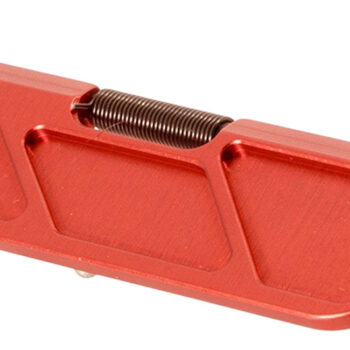 Timber Creek Outdoors ARBDCR Dust Cover  AR Platform Red Anodized Aluminum