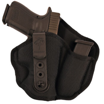 DeSantis Gunhide M89BAE1Z0 Inner Piece 2.0 AIWB Black Nylon Belt Clip Compatible w/Glock 26/Ruger SR/Sig P239 Right Hand