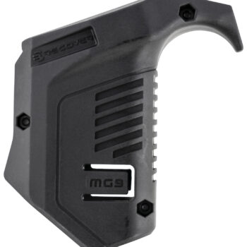Recover Tactical MG9 Angled Mag Pouch  Black Polymer, Picatinny Rail Mount, Compatible w/ Glock