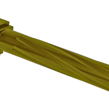 Rival Arms RA20G701E Precision V1 Match Grade 9mm Luger Compatible w/Glock 34 Gen3-4, 5.31" Fluted Gold PVD Stainless Steel