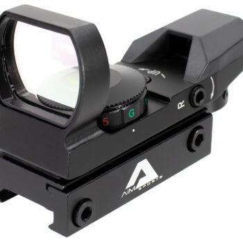 Aim Sports RT4S01 Reflex Sight Special Ops Edition Matte Black 1x 24mm x 34mm Red/Green Multi Reticle