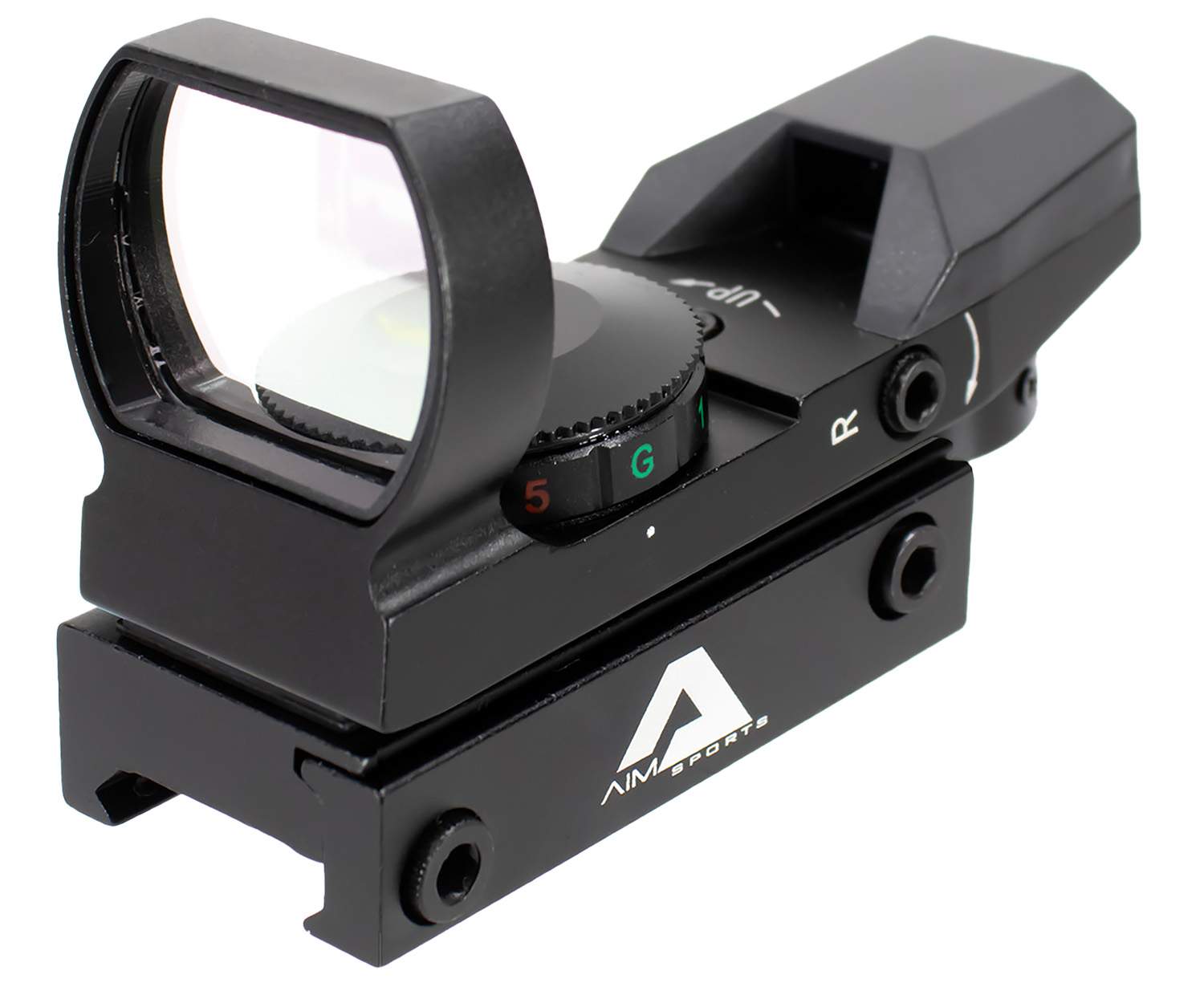 Aim Sports RT4S01 Reflex Sight Special Ops Edition Matte Black 1x 24mm x 34mm Red/Green Multi Reticle 3 Aim Sports RT4S01 Reflex Sight Special Ops Edition Matte Black 1x 24mm x 34mm Red/Green Multi Reticle