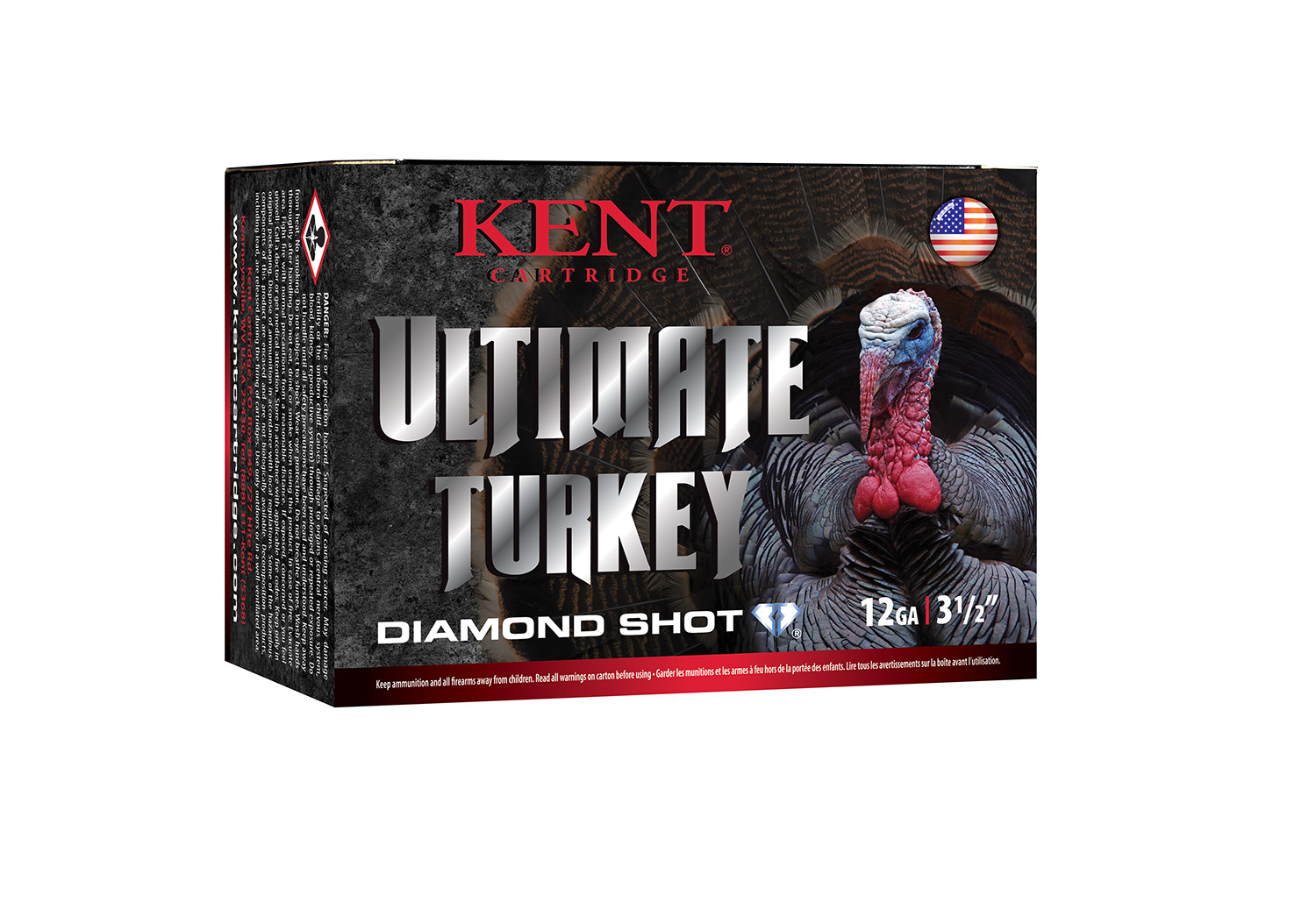 Kent Cartridge C1235TK635 Ultimate Turkey 12Gauge 3.50" 2 1/4oz 5Shot 10 Per Box/10 Case 3 Kent Cartridge C1235TK635 Ultimate Turkey 12Gauge 3.50" 2 1/4oz 5Shot 10 Per Box/10 Case