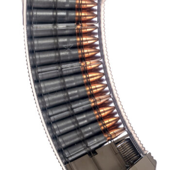 US Palm MA1119A Standard  30rd 7.62x39mm Fits AK-47 Clear w/Flat Dark Earth Floor Plate