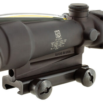 Trijicon 100143 ACOG  Matte Black 3.5x 35mm Illuminated Amber Chevron .308/7.62 BDC Reticle