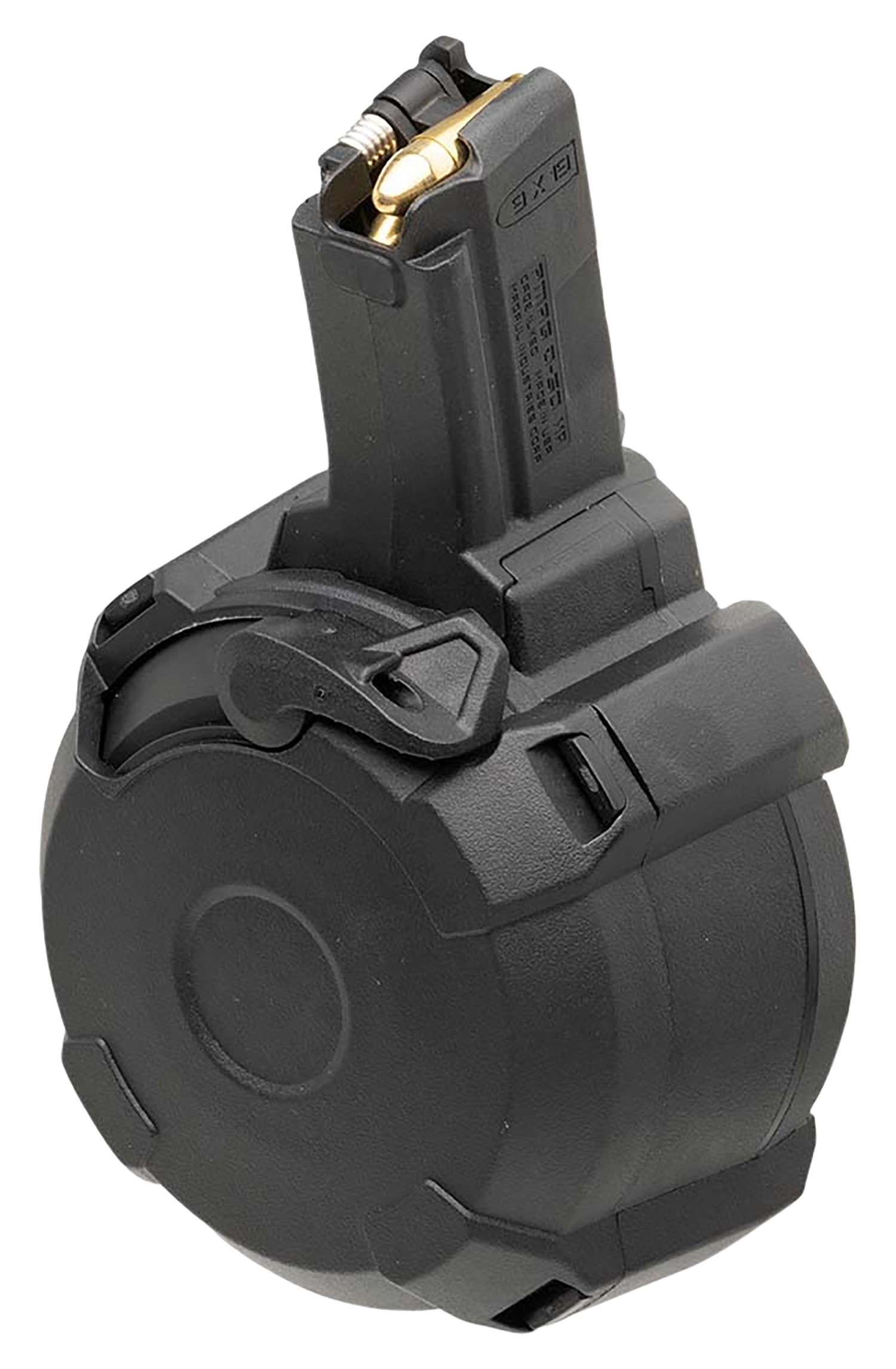 Magpul MAG1181BLK PMAG Black Drum 50rd 9mm Luger for H&K MP5/94 3 Magpul MAG1181BLK PMAG Black Drum 50rd 9mm Luger for H&K MP5/94