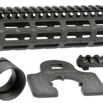 Midwest Industries MIG4M14 Tactical G4M Handguard AR-15 Black Hardcoat Anodized Black 14" 6061-T6 Aluminum M-LOK