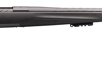 Browning 035543294 X-Bolt Pro Long Range 6.5 PRC 3+1 26" Skip Fluted Heavy  Barrel, Recoil Hawg Muzzle Brake, Spiral Fluted Bolt, Carbon Gray Elite Cerakote, Natural Carbon Fiber Stock